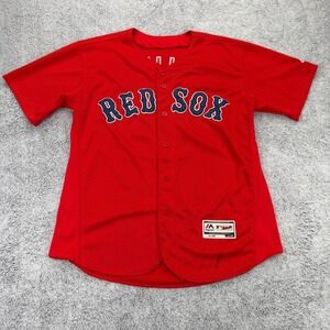 Boston Red Sox Jersey Mens 44 Red MLB Baseball Ted Williams #9 Stitched Majestic